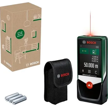 Měřící laser BOSCH Laserový dálkoměr 50 m AdvancedDistance 50C 0.603.672.2Z0