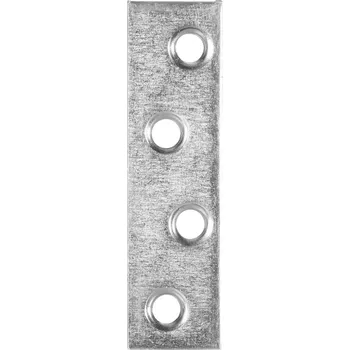 Závitová tyč TOOLCRAFT spojovací deska 80 mm pozinkovaná ocel 890733 1 ks (d x š x v) 80 x 16 x 2 mm