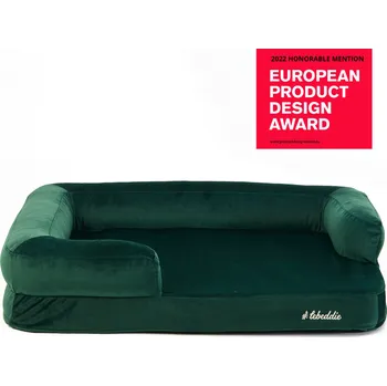 Pelíšek pro psa Lebeddie| Ortopedický pelech Zelená Útulňa Velikost: M