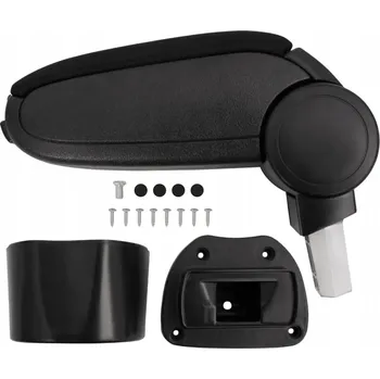 Loketní opěrka Loketní opěrka do auta ABS pro Nissan Juke, černá, 14,5x31,5x(30-48) cm