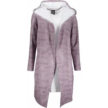 Dámská mikina Dámský kardigan premium ALTISPORT VOJ/ALW067MI07 OLD PINK S-L