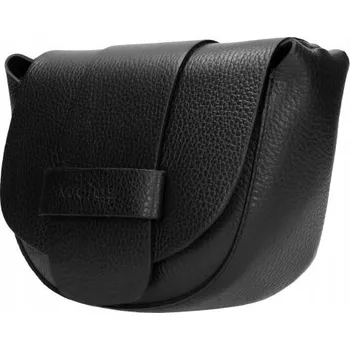 Kabelka Wojas kabelka z pravé kůže černá