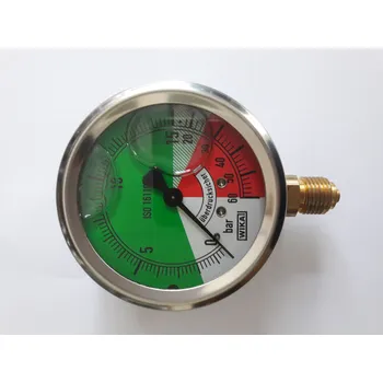 Postřikovač Manometr 60 bar, WIKA, o63mm, nerezový, závit G ¼, spodní vývod