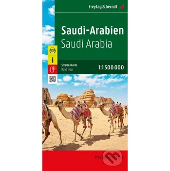 Záložka Saúdská Arábie 1:1 500 000 / cestovní mapa - freytag&berndt freytag&berndt