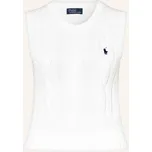 Polo Ralph Lauren Dámská Pletená Vesta, bílá, 44