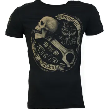 Pánská móda Pánské tričko YAKUZA PREMIUM 3718 Barva: Černá, Velikost: M