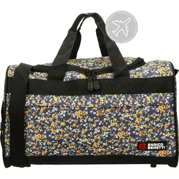 Sportovní taška Enrico Benetti sportovní taška San José 46040 žluté květy 22L – odolná cestovní taška s nastavitelným popruhem | Cooltovka.cz