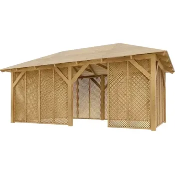 Pergola Dřevěná pergola Altán Viktoria L+Milano 290x540