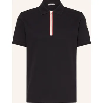 Moncler Pánská Polokošile Z Piké Regular Fit, tmavě modrá, S