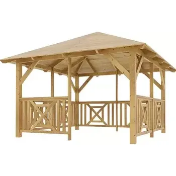 Pergola Dřevěná pergola Altán Sicílie+Grande 330x330