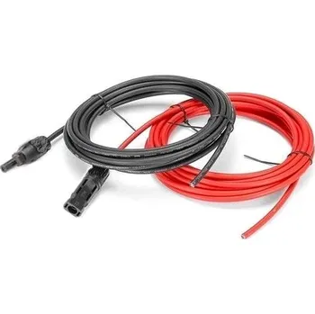 elektrický kabel VS - ELEKTRO Solární kabely H1Z2Z2 - K s konektory MC4, 2 × 4 mm, 5 m