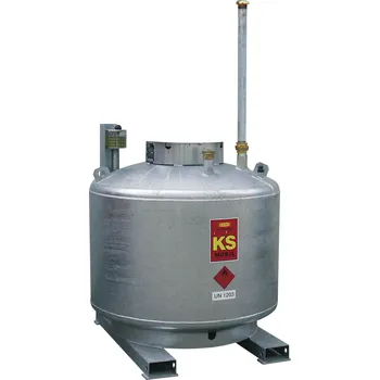 Palivová nádrž Výdejní nádrž na benzín 12 V, 230 V KS-MOBIL 400 l - 980 l CEMO Objem: 400 l, Čerpadlo: 12 V, Průtokoměr: NE