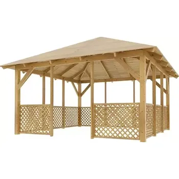 Pergola Dřevěná pergola Altán Kuba L+Ester90 400x400