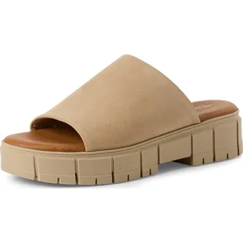 Dámské pantofle DÁMSKÉ PANTOFLE TAMARIS 1-27252-42 436 BÉŽOVÁ Barva: BÉŽOVÁ, Velikost: 38