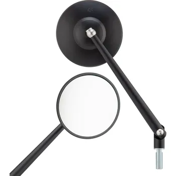 Zrcátko pro motocykl SIP Zrcátko Series Pordoi short černé mat. (pravý závit) MV619511R