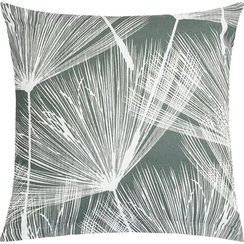 Dekorativní polštářek Bellatex Polštářek ADÉLA 40x40 cm Chmýří šedá, bílá