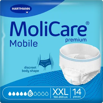 HARTMANN MoliCare Premium Mobile 6 kapek 14 ks, XXL