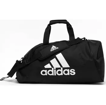 Sportovní taška ADIDAS taška 2in1 Big Zip, černá/bílá S