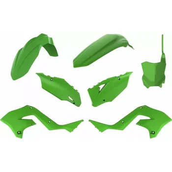 Sada plastů POLISPORT RESTYLING BODY KIT typ 90933 pro KAWASAKI KX 250 rok 2003-2008 viz popis, barva zelená (body kit plastů na motocykl )