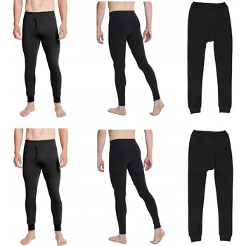 Pánská móda Sada 2 párů pánských termoaktivních bavlněných kalhotek vel. L/XL Tlusté a teplé