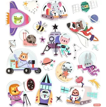 samolepka DP Craft Samolepky kosmické příšerky 20ks