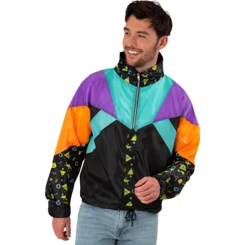 Karnevalový kostým SmiffysPánská retro bunda ve stylu 80. let Velikost: L 52-54