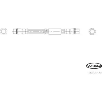 Brzdová hadice Brzdová hadice CORTECO 19036536
