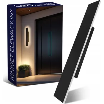 Venkovní osvětlení Venkovní nástěnné LED svítidlo na fasádu, zahradní, IP65, 18W CCD, 60 cm