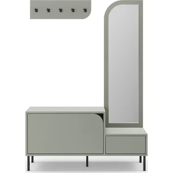 Předsíňová stěna Zelenošedá předsíňová sestava Bea – Marckeric ID_1679424