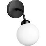 Nuura Nástěnná lampa Apiales, satin black/opal