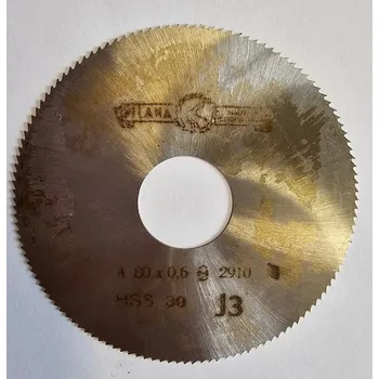 Pilový kotouč Pilový kotouč na kov 80x0,6x22 mm 128z HSS 30 ČSN 2910.1 PILANA výprodej