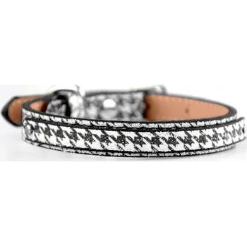 Obojek pro psa Obojek pro psa z ekologické kůže Elis fantasy, velikost S