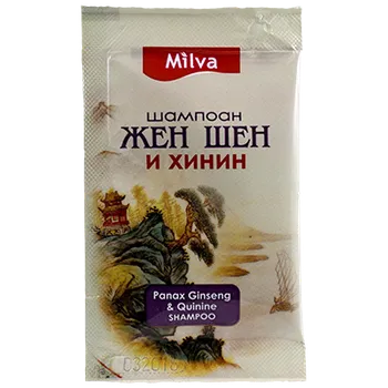 Šampon Milva šampon ženšen a chinin, 12ml