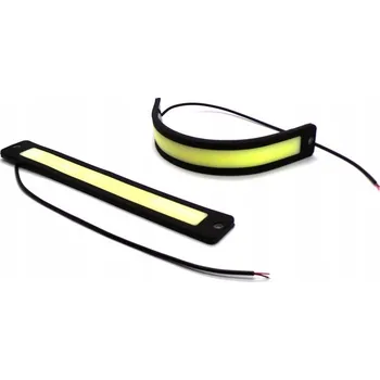 Denní svícení DRL denní flexibilní světla COB LED 2x1000lm