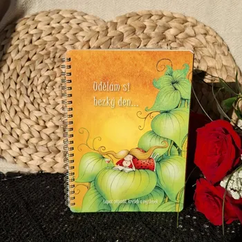 Zápisník Atelier Fantazie - Zápisník Duhová kočka I - A5 linkovaný