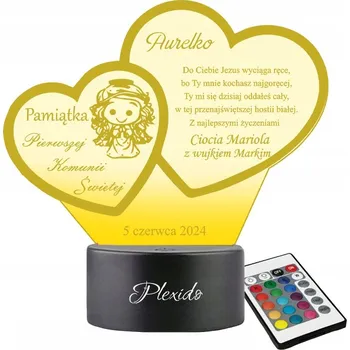 Lampička Plexido vícebarevná Noční lampa