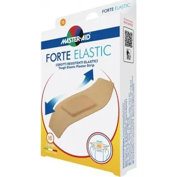 Náplast Master Aid FORTE Elastic Super Náplasti elastické voděodolné 12 ks