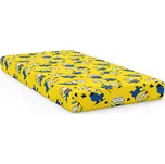 Bavlněné prostěradlo Mimoni Banana Team 90 x 200 cm