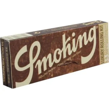 Smoking Brown Luxury Combo pack papírky s filtry 33 ks 1 ks