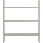 Světle šedá patrová kovová police 48 cm Beja – House Nordic ID_1679856