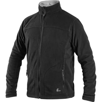 Pánská mikina CXS Mikina GRANBY, pánská, fleece, tmavě modrá, vel. 2XL