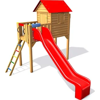 Dětský domeček Monkey dětský domek - Pavlína 145 - Červená