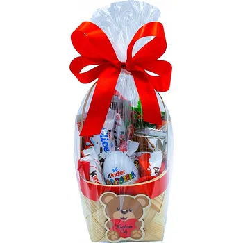 Dárkový potravinový koš Dárkový koš Kinder Box sladkosti balíček pro dítě k narozeninám svátku