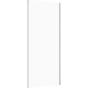 Cersanit LARGA, boční stěna ke sprchovým koutem 90x195cm, chromová barva, čiré sklo, S932-132