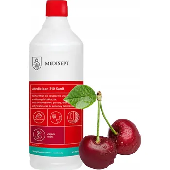 Čisticí prostředek Mediclean 310 Sanit MEDISEPT koncentrát na mytí toalet a sanitárního zařízení višeň 1L
