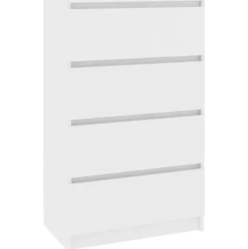 Komoda Komoda Zakito Administration 70 x 40 x 97 cm, bílá matná