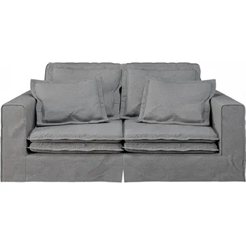 Pohovka Šedá pohovka 196 cm Nora – Ropez ID_1729480