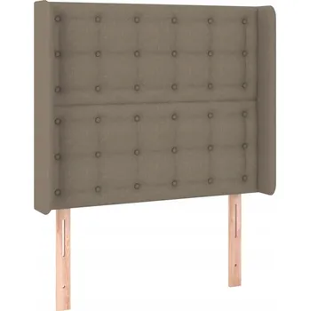 Čelo postele Uszak Taupe 93x16x118/128 cm