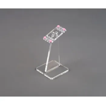 Stavebnice LEGO 12cm podstavec pro stavebnici (zahnutý)