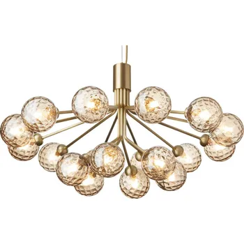 Nuura Lustr Apiales 18, brushed brass/optic gold